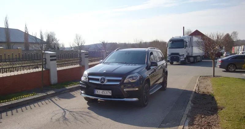 mercedes benz świętokrzyskie Mercedes-Benz GL cena 148000 przebieg: 157000, rok produkcji 2014 z Daleszyce